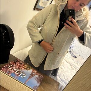 Mint green Hooded Jacket